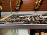 Martin Handcraft #176xxx Bb Soprano Saxophone Silver w/ Gold Plate Bell