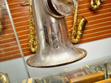 Martin Handcraft #176xxx Bb Soprano Saxophone Silver w/ Gold Plate Bell