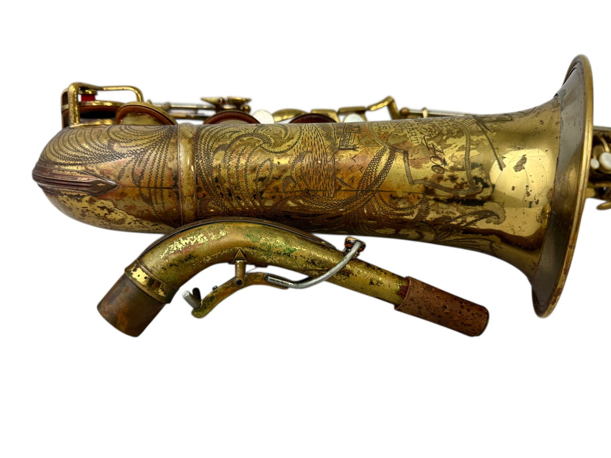 Buescher 400 Top Hat & Cane 342xxx Alto Saxophone w/Castle