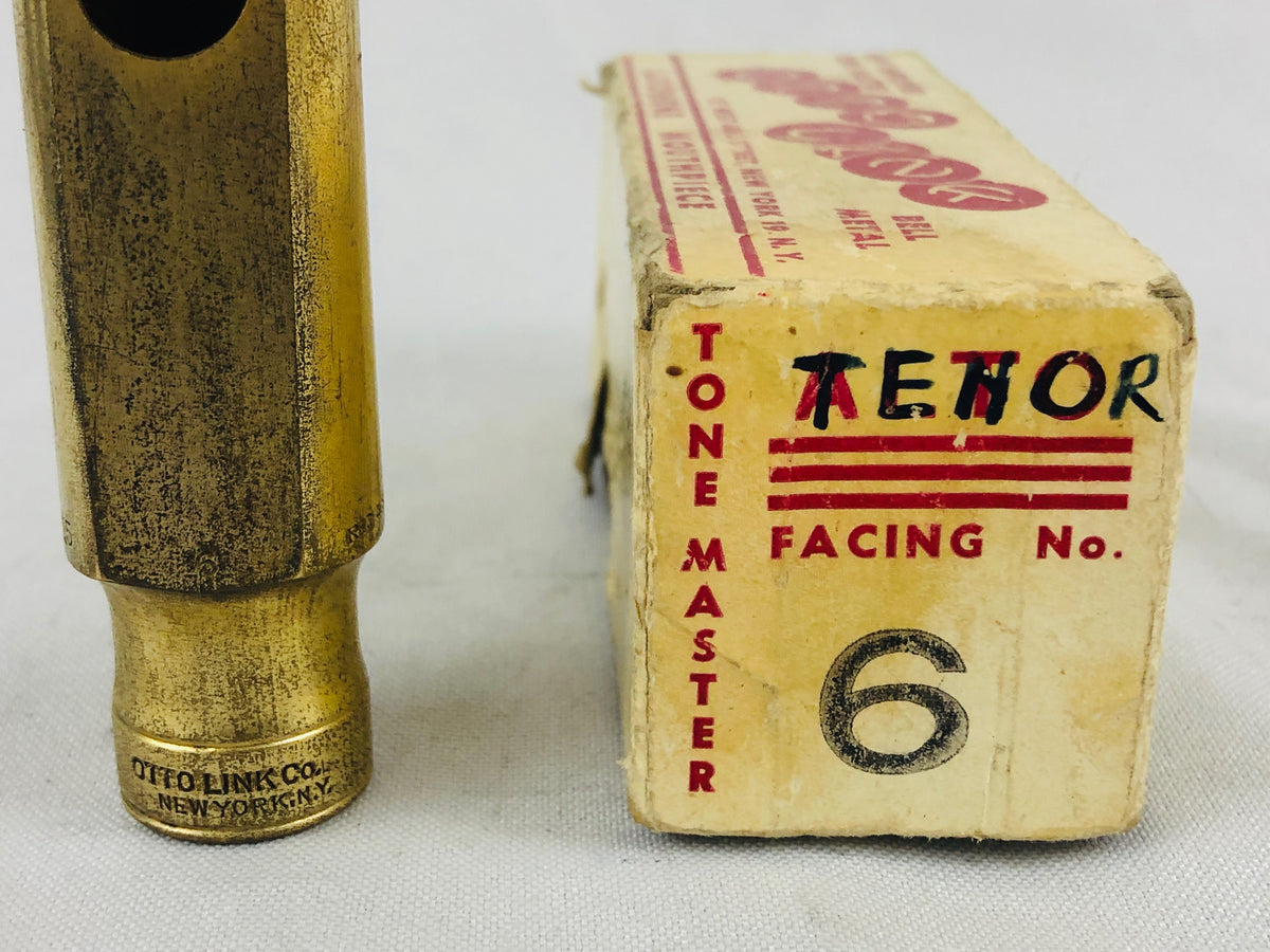 Otto Link #6 Vintage New York Tone Master Tenor Saxophone