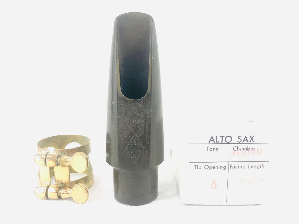 Meyer 6m Older Alto Saxophone Mouthpiece w/Box & Lig – Sax Stable