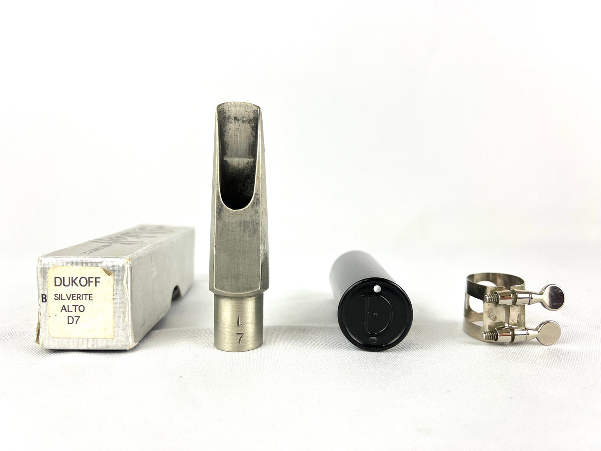 Dukoff Miami D7 Vintage Alto Saxophone Mouthpiece w/Box Cap Dukoff Miami D7 Vintage Alto Saxophone Mouthpiece w/Box Cap