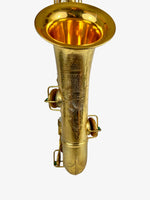 Conn Gold Plated New Wonder II Transitional Tenor Saxophone Art Deco Sun Goddess