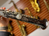 Forestone SX II Black Panther Lacquer Soprano Saxophone TITANIUM COPPER