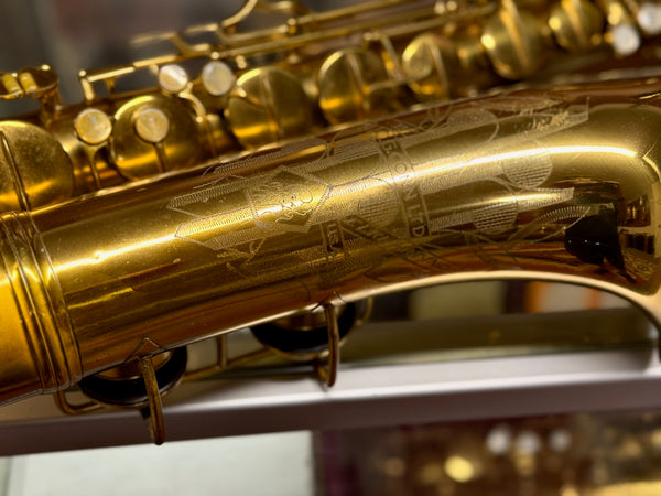 Conn 10m Lady 320xxx Tenor Saxophone w/Rolled Tone Holes!