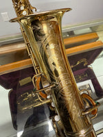 Conn Gold Plated New Wonder 8m C Melody Saxophone w/PORTRAIT EXTRA ENGRAVING