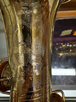 Conn Gold Plated New Wonder II Chu 213xxx Alto Saxophone RARE PORTRAIT ENGRAVING