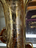 Conn Gold Plated New Wonder II Chu 213xxx Alto Saxophone RARE PORTRAIT ENGRAVING