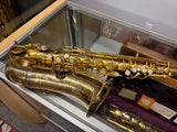 Conn Gold Plated New Wonder II Chu 213xxx Alto Saxophone RARE PORTRAIT ENGRAVING