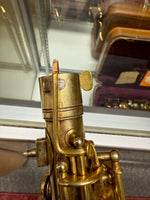 Conn Gold Plated New Wonder II Chu 213xxx Alto Saxophone RARE PORTRAIT ENGRAVING