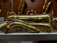 Conn Gold Plated New Wonder II Chu 213xxx Alto Saxophone RARE PORTRAIT ENGRAVING