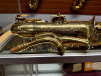 Conn Gold Plated New Wonder II Chu 213xxx Alto Saxophone RARE PORTRAIT ENGRAVING