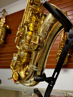 Conn Gold Plated New Wonder II Chu 213xxx Alto Saxophone RARE PORTRAIT ENGRAVING