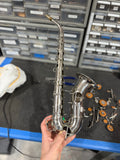 Conn New Wonder 4M 101xxx Curved Silver Soprano Saxophone FULL OVERHAUL!