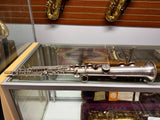 Martin Handcraft #176xxx Bb Soprano Saxophone Silver w/ Gold Plate Bell
