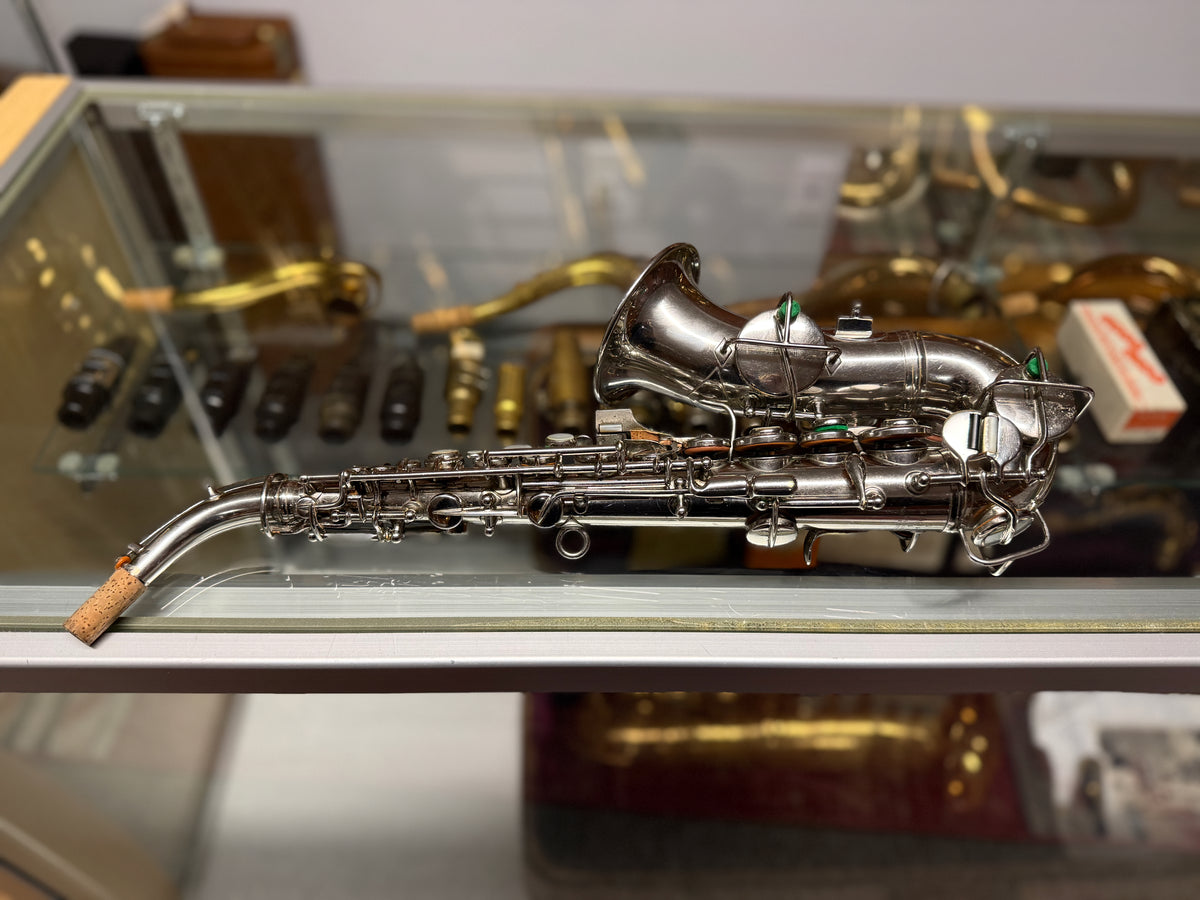 Conn New Wonder 4M 101xxx Curved Silver Soprano Saxophone FULL OVERHAU ...