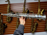 Selmer Model 26 Silver Soprano Saxophone FULL OVERHAUL PAD JOB!