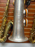Selmer Model 26 Silver Soprano Saxophone FULL OVERHAUL PAD JOB!