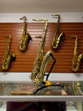 Selmer Super Gold Plated New Large Bore Tenor Saxophone Owned by Railroad Earth