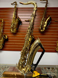 Selmer Super Gold Plated New Large Bore Tenor Saxophone Owned by Railroad Earth