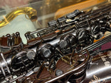 Cannonball Crescent Midnight Moon A5 Black Big Bell Stone Series Alto Saxophone CUSTOM ENGRAVED!