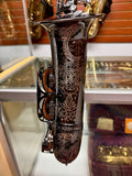 Cannonball Crescent Midnight Moon A5 Black Big Bell Stone Series Alto Saxophone CUSTOM ENGRAVED!