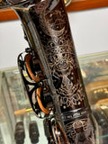 Cannonball Crescent Midnight Moon A5 Black Big Bell Stone Series Alto Saxophone CUSTOM ENGRAVED!