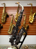 Cannonball Raven A5 Black Big Bell Stone Series Alto Saxophone