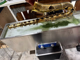 Conn Virtuoso New Wonder 8m C Melody Saxophone Pearls Gold Plate FRESH OVERHAUL!