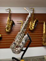 Selmer Mark VI 74xxx 5 Digit Silver Plate Alto Saxophone MEDIUM BOW