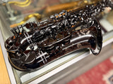 Cannonball Raven A5 Black Big Bell Stone Series Alto Saxophone CUSTOM ENGRAVED!