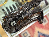 Cannonball Raven A5 Black Big Bell Stone Series Alto Saxophone CUSTOM ENGRAVED!
