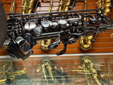 Cannonball Raven A5 Black Big Bell Stone Series Alto Saxophone CUSTOM ENGRAVED!