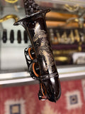 Cannonball Raven A5 Black Big Bell Stone Series Alto Saxophone CUSTOM ENGRAVED!