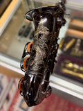 Cannonball Raven A5 Black Big Bell Stone Series Alto Saxophone CUSTOM ENGRAVED!