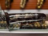Cannonball Raven A5 Black Big Bell Stone Series Alto Saxophone CUSTOM ENGRAVED!