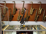 Cannonball Raven A5 Black Big Bell Stone Series Alto Saxophone CUSTOM ENGRAVED!