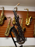 Cannonball Raven A5 Black Big Bell Stone Series Alto Saxophone CUSTOM ENGRAVED!