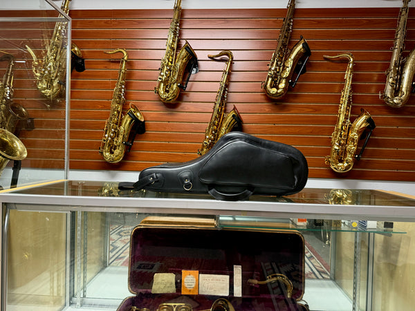 Reunion Blues San Francisco Leather Alto Saxophone Case w/ LARGE POCKET!