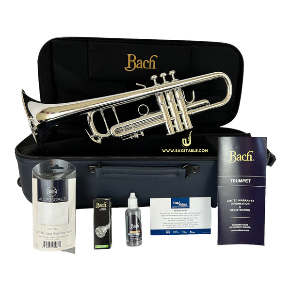 Bach Stradivarius 180S37 Pro Silver Plated Trumpet Ready To Ship!