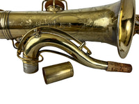 Conn Gold Plated New Wonder II Chu Berry 211xxx Tenor Saxophone CASTLE ENGRAVING