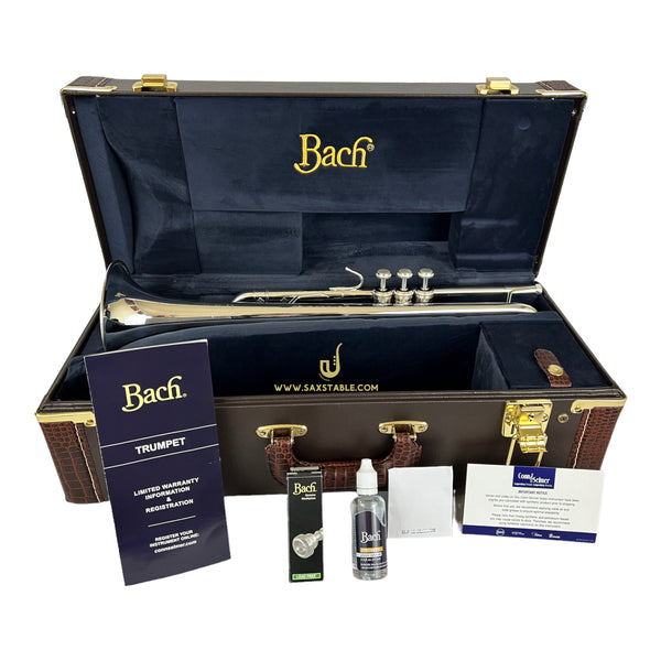 Bach Stradivarius LT180S37 Lightweight Pro Silver Plated Trumpet New In Box