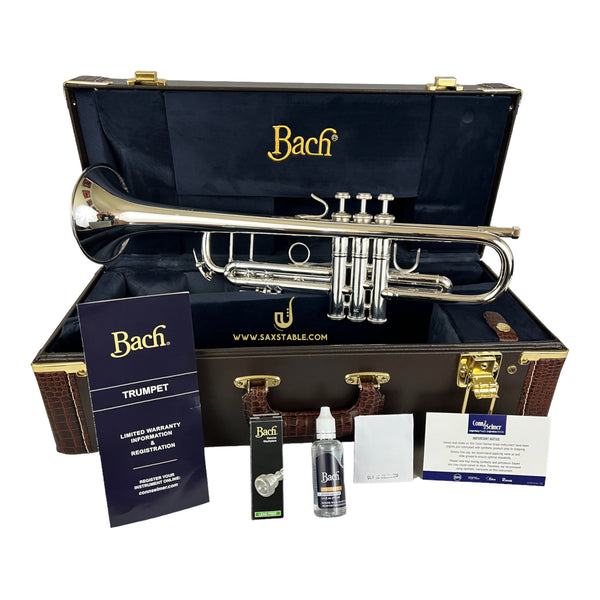 Bach Stradivarius 180S37 Silver Pro Trumpet READY TO SHIP! Lightweight Model