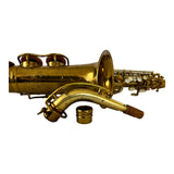 King Zephyr Special FULL PEARL Alto Saxophone w/ Silver Neck!
