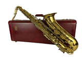 King Super 20 Full Pearl Silver Neck Tenor Saxophone w/Candy - CLOSET QUEEN