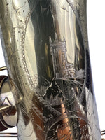 Conn Gold Plated New Wonder II Chu Berry 211xxx Tenor Saxophone CASTLE ENGRAVING