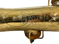 Conn Gold Plated New Wonder II Chu Berry 211xxx Tenor Saxophone CASTLE ENGRAVING