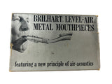 Brilhart Level Air Carlsbad Vintage Metal Tenor Saxophone Mouthpiece w BOX & WARRANTY CARD