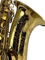 King Super 20 Full Pearl Silver Neck Tenor Saxophone w/Candy - CLOSET QUEEN