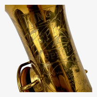 King Zephyr Special FULL PEARL Alto Saxophone w/ Silver Neck!